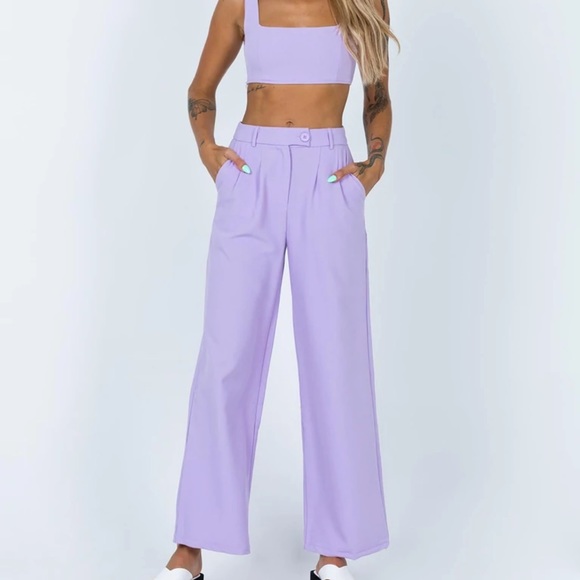 Prince Polly Huxley matching set lilac - Picture 2 of 14